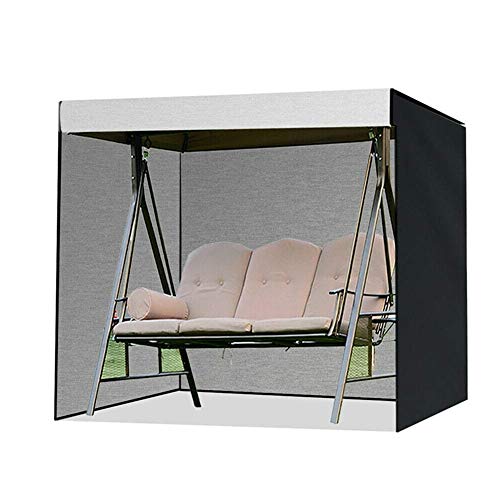 TTFLY - Coprisedile per dondolo, impermeabile a 3 posti, copertura per protezione solare 210D, Oxford da giardino