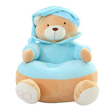 JIE KE Divano per Bambini - Simpatico Cappello Orso, Sedia pigra, Regalo di Compleanno per Bambina Comodo Divano