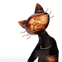 ASDFGHJKL Cat A Forma di Vino Holde Rack, Scaffale Scultura in Metallo Pratico Decorazione della Casa Mestieri