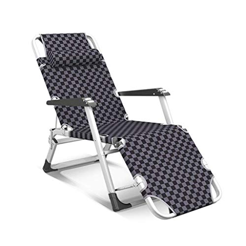 Lettini prendisole,Sedia da giardino per impieghi gravosi Lettino prendisole Zero Gravity Pieghevole,Sedie reclinabili reclinabili Chaise lounge Sedie a sdraio Metallo impermeabile e leggero per mobil