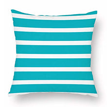 GSYYSZD Cuscino Pesca, Cuscino Divano Stampa Fronte-Retro Cuscino da tiro Due Pezzi (Cuscino + Federa) Tinta Unita, Striscia,Blu,Stripes
