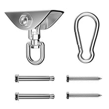 Gancio per soffitto QFUN, attacco amaca oscillante, capacità 400 kg
