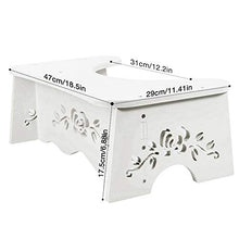 YXZN Sgabello da Vasino Tozzo Sgabello da Toilette Sgabello Anti Costipazione Sgabello da Bagno Sgabello Accovacciato per Bagno di Casa