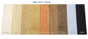 total wood 2012 Panchina in Legno Abete 150x38.5x45 cm impregnata Noce Scuro