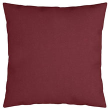 Buyounger Cuscini Decorativi 4 pz Rosso Vino 50x50 cm in Tessuto
