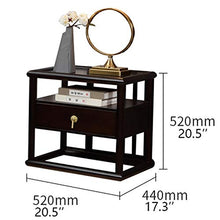 FEANG Tavolo da Comodino Moderno del Comodino del Comodino del Comodino del Comodino del Comodino, tavola Laterale con cassetti e scaffali di stoccaggio per Camera da Letto