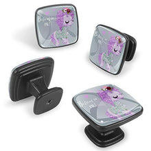 Unicorno Cuore Fiore 4 PCS Pomelli per Porta, Pomolo per Mobile, Pomelli per Mobili con Viti, Maniglia per Armadietto, Pomelli per Porta, Pomelli per Cassetti per Porta, Armadio, Cassetto e Credenza