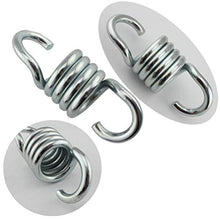 Yardwe 1 Pezzi Molla di Sospensione per Amache e Altalene a Dondolo Swing Molle per Dondolo da Giardino in Acciaio Inox 440Lbs.Capacity (6.7mm)