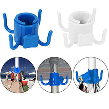 XINGX Gancio per Ombrellone da Spiaggia Gancio per Ombrellone in Plastica a 4 Punte per Asciugamani/Cappelli/Vestiti/Macchina Fotografica Adatto per La Spiaggia Gite in Campeggio