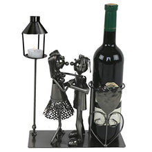 Michel Toys Portacandele con lanterna per candela, in metallo, colore: argento