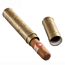 Ljf Il Sigaro di Viaggio dell'umidore del Sigaro Singolo Mette la Sigaretta d'idratazione Portatile del Sigaro della metropolitana della Fondina del Sigaro Che Fuma Regalo Perfetto