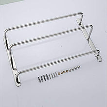 MGWA Moderno/Accessori per Il Bagno Set/Portasciugamani/Robes Hook Multistrato/Acciaio Inossidabile 1 Bagno/Bagno dell'hotel 3 Appendiabiti da Parete