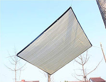 Telo Ombreggiante, Schermo for la Privacy del Pannello Parasole con passacavi - Copertura Parasole for Esterno, Patio, Tenda da Sole, Copertura Finestra, pergola o Gazebo - Cachi (Size : 4m x 6m)