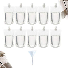 YARNOW 30Pcs Flaconi Liquore Bevande Sacchetto Viaggio Alcol Succo di Viaggio Sacchetti di Plastica per Liquori per Sneak Drink con Imbuto - 200Ml