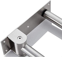 Maniglioni da bagno Non Slip pieghevole Supporto maniglia della guida, Handicap Barre di sostegno Rails igienici corrimano bagno privato, doccia Anziani Sicurezza bariatrica disabili Accessori da bagn