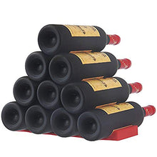 xiaoshenlu Portabottiglie di Birra - Armadio da Cucina e Frigorifero Storage Rack - Holder Organizer Water Bottles Lattine di Birra e Cibo, Nero