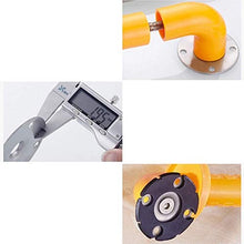 Maniglioni da Bagno Doccia bracciolo, a Forma di L Grab Bar Wall Hanging Bagno corrimano igienici Doccia Maniglia Senza Barriere for Anziani disabili Accessori da Bagno