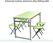 CASTOR Tavolo da Picnic all'aperto Tavolo da Campeggio Pieghevole, Altezza Regolabile Portatile Tavolo Pieghevole in Alluminio Leggero, Adatto per la Cucina da Picnic all'aperto BBQ Party Table
