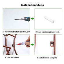 RUXMY Armadietto per Vino Portabottiglie per Vino in Metallo Portabottiglie per Vino sospeso in Metallo Portabottiglie per Vino | Altezza Regolabile | Portabottiglie da Vino sospeso a Parete | Bic