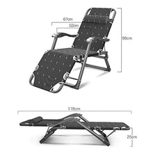 GXM-FSTOOL Grandi Sedie Sdraio da Giardino Reclinabili con Bracciolo Massaggiante Sedia A gravità Zero Reclinabile per Sedie da Viaggio Portatili da Campeggio All'aperto, Supporto da 400 kg