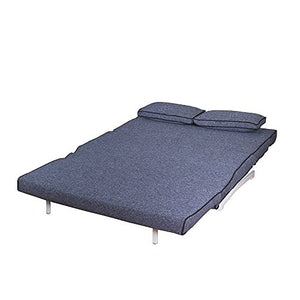 Italian Concept 9 Divano/Letto Roger Divanoletto, Tessuto, Blu, 141 x 87 x 84 cm