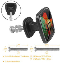 Jazz retrò 4 PCS Pomelli per Porta, Pomolo per Mobile, Pomelli per Mobili con Viti, Maniglia per Armadietto, Pomelli per Porta, Pomelli per Cassetti per Porta, Armadio, Cassetto e Credenza