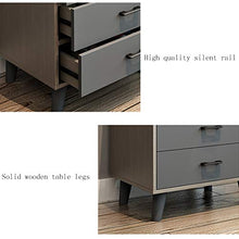 Bedside Tables Comodino, unità Tabella Bagagli, Governo Tavolino di Servizio, for La Camera da Letto/Living Room Furniture (Color : Gray, Size : A#)