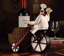 Semplicità Elegante Chef Creativo Resina Vino Portabottiglie Artigianato Ristorante Occidentale Decorazione Della Casa Decorazione Del Desktop Cucina Armadietto Del Vino Finestra Portico Decorazioni
