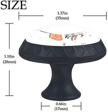 Bradipi divertenti Pomelli per Porta Set di 4 Pomelli per Mobili Manopole per Cassetti Cucina Armadio Vetro