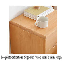 GXT WGZ- Comodino Camera Locker, Camera da Letto Comodino, Soggiorno Locker, Living Room Divano Fianco del Mobile (Color : Wood Color)