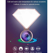 AFANG LED Live Streaming Ring Light, Fotografia Selfie Tattoo Fill Light Live Broadcast Autoscatto Beauty Fill Light Ring Lampada, Bellezza Blog Make Up Video Photography Luce Fill 2 in 1 Lente,A