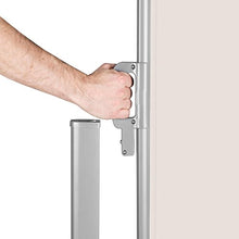 blumfeldt Bari - Tenda a Rullo Laterale Alluminio, Struttura Robusta, Kit di Montaggio Incluso, 300x180 cm, Crema