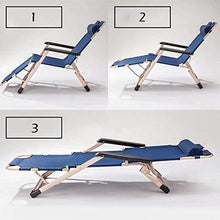 Generic Brands Sedia a Sdraio Regolabile per Sedia a Sdraio a gravità Zero reclinabili per Patio Esterno da Spiaggia Prato da Campeggio Sgabello Pieghevole Resistente