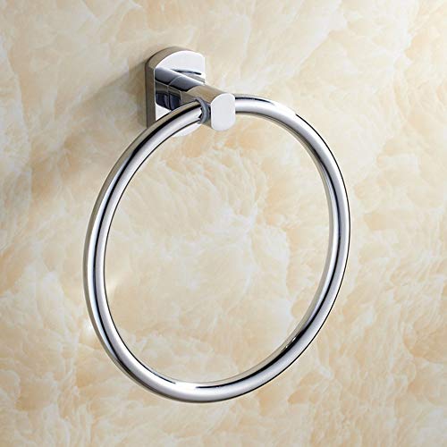 LCSD Portasciugamani Ad Anello in Rame Portasciugamani da Bagno Balcone Pratico Portasciugamani Hardware per Bagno