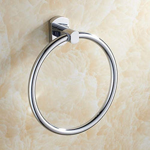 LCSD Portasciugamani Ad Anello in Rame Portasciugamani da Bagno Balcone Pratico Portasciugamani Hardware per Bagno