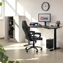 TecTake 800598 Armadio di Ufficio Chiudibile, Piani Regolabili Singolarmente in Altezza, Facile da Montare - Modelli Differenti (140x90x40 cm | No. 402937)