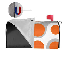 Connecting Dots - Copertura magnetica per cassetta postale, design unico, per giardino, cortile, dimensioni standard, 53 x 45 cm