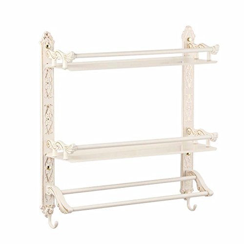 MBYW Portasciugamani Moderno Minimalista Portasciugamani Elegante per Il Bagno di Moda Portasciugamani Europeo da Bagno Appendiabiti da Parete in Oro Bianco Ciondolo Accessori Hardware da Bagno