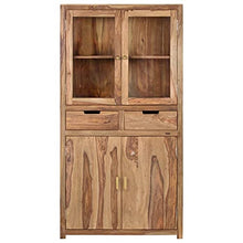 vidaXL Credenza 88x40x170 cm in Legno Massello di Sheesham