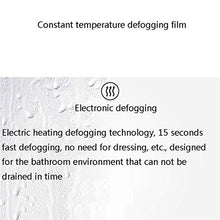 Lampada da Parete A LED Rotonda Intelligente da Bagno con Specchio per Toeletta con Specchio Cosmetico Specchio da Toeletta Regolabile in Continuo