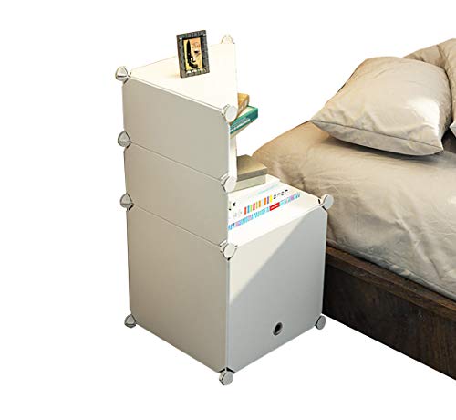 OCCP Armadietto da Camera da Letto Fai-da-Te Armadio Multifunzionale Scatola di plastica Decorazione della casa e Deposito per Bambini