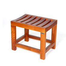 Sgabelli da Bagno e Doccia Sgabello da Bagno in Legno per Interni o Esterni Perfetto per Anziani Sgabello da Doccia Portatile Sedia da Doccia