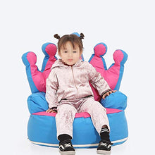 Laishutin Divano Regali di Compleanno della Sedia del Fagiolo del sofà del sofà dei Bambini delle Ragazze dei Ragazzi per Soggiorno e Ufficio (Color : Purple+Yellow, Size : 70 * 68 * 70CM)