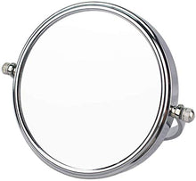 ZCM Specchio per Il Trucco, Specchio Portatile Pieghevole Desktop Duplex Specchio in Metallo Supporto A Parete Specchio di Bellezza Specchio Principessa