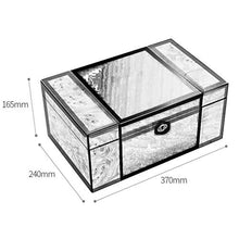 Cigar Box, Legno di Cedro Cigar Box Humidor Cigar Cabinet Grande capacità Cigar Box può Contenere 150 Alta qualità (Size : 37x24x16.5cm)