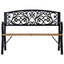 VidaXL - Panca da giardino, 120 cm, in legno