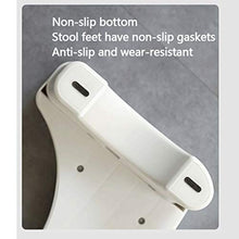 LZL Sgabello WC Sgabello Toilette vasino vasto Vaso Sgabello di aiuti Squat Sgabello adeguato Postura igienica per la Salute Vasino Tozzo (Color : White, Dimensione : Conventional)