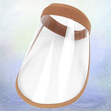 Amosfun Trasparente Protezione per Lo Schermo Facciale Isolante Protezione per Il Viso Protezione Cappello di Protezione Anti Goccioline Antiolio per Cucinare Protezione Personale (Kaki)