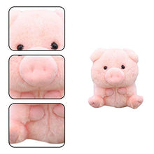 JUNGEN Bambole di Peluche Orsacchiotto di Peluche Rosa Porcellino Cuscino Peluche Animale Schienale Divano Letto Decorativo
