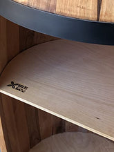 Barile in legno sbarra armadietto per vino 81 cm Cantinetta Botte Tavolo Portabottiglie Piano Interno - Bar vintage